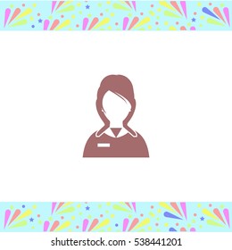 Consulting vector icon on white background. Isolated illustration. Business picture.