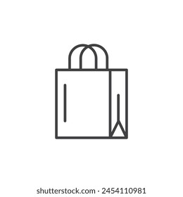 Consumer Bag Icon Set. Shopping and merchandise bag icons for retail and commerce.