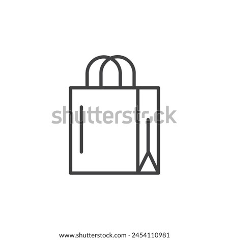 Consumer Bag Icon Set. Shopping and merchandise bag icons for retail and commerce.