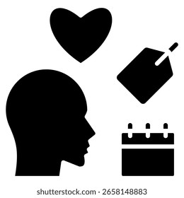 Elemento De Ícone De Comportamento Do Consumidor Para Design