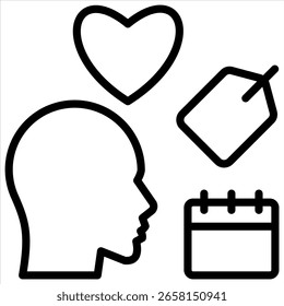 Elemento De Ícone De Comportamento Do Consumidor Para Design