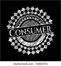 Consumer chalk emblem