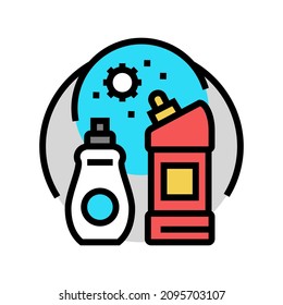 consumer chemicals color icon vector. consumer chemicals sign. isolated symbol illustration