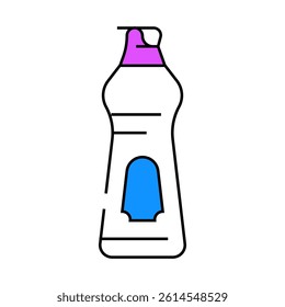 consumer chemicals line icon vector. consumer chemicals sign. isolated symbol illustration