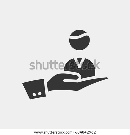 Consumer icon illustration isolated vector sign symbol