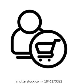 icono de consumo o logotipo símbolo de signo aislado ilustración vectorial ilustración de alto nivel de estilo negro iconos vectoriales de alta calidad
