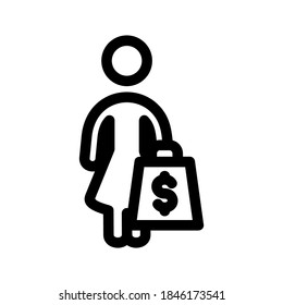 consumer icon or logo isolated sign symbol vector illustration - high quality black style vector icons
