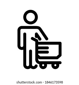 consumer icon or logo isolated sign symbol vector illustration - high quality black style vector icons

