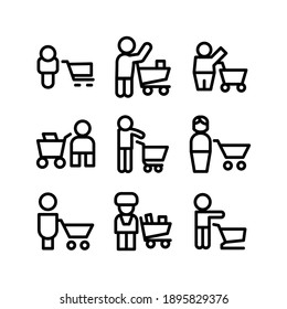 consumer icon or logo isolated sign symbol vector illustration - Collection of high quality black style vector icons

