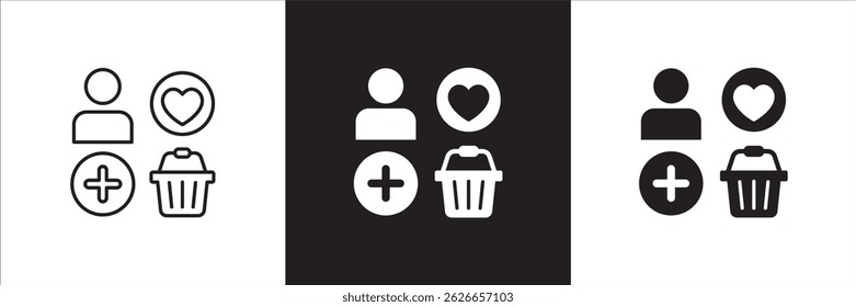 Icono del consumidor. Icono del comprador del usuario de compras en línea. Símbolo de comprador. Signo de Cliente. Símbolo de icono conveniente para la tienda de autoservicio, Cliente, compra. Ilustración vectorial
