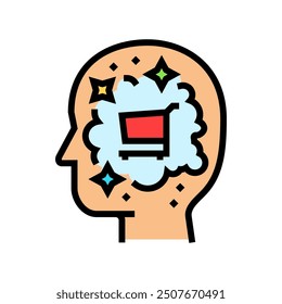 consumer needs consumer behavior color icon vector. consumer needs consumer behavior sign. isolated symbol illustration