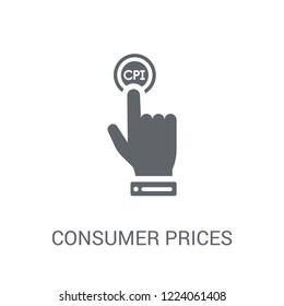 Consumer Prices Index Cpi Icon Trendy Stock Vector (Royalty Free ...