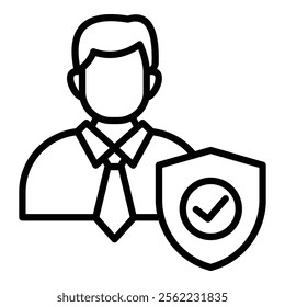 Consumer Protection Icon Element For Design