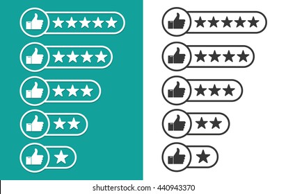 Consumer Rating Flat Icon