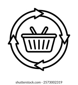 Consumption Icon Element For Design