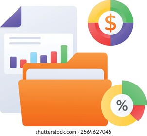 consumption-based billing or metered bill concept, Analyze billing data and cost trends with Reports vector design, Web hosting service Symbol, Computing machines Sign, Internet Application Management