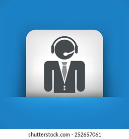 Contact assistance icon