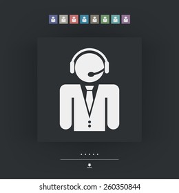 Contact assistance icon