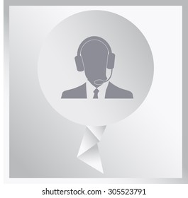 Contact assistance icon