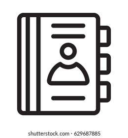contact book