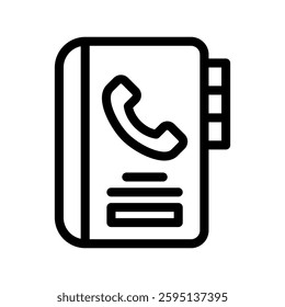 Contact Book by Call Center And Calling Cervice Set