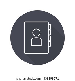 contact book icon