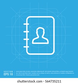 Contact book icon