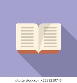 Contact book icon flat vector. Web interface. Software app