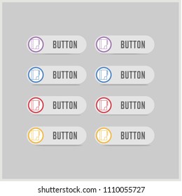 Contact book icon - Free vector icon