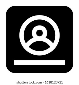 contact book icon isolated sign symbol vector illustration - high quality black style vector icons
