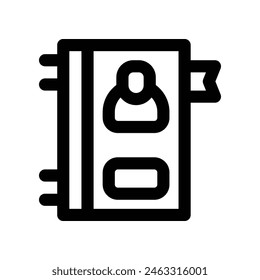 Vector de la línea de Sitio web, móvil, presentación y diseño de logotipo.