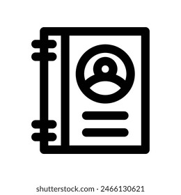 Vector de la línea de Sitio web, móvil, presentación y diseño de logotipo.