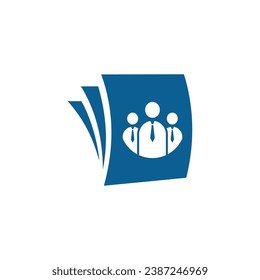 diseño vectorial del icono del libro de contactos