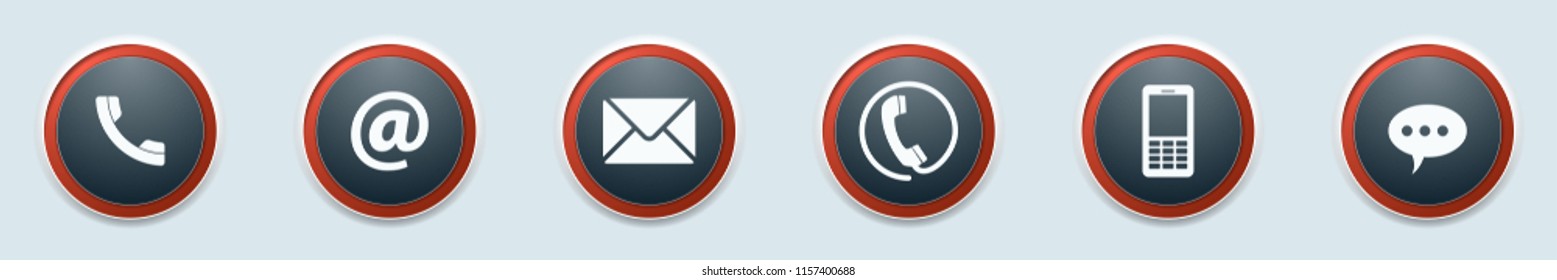 Contact Buttons illustration