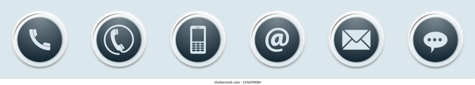Contact Buttons illustration