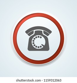 Contact Call Phone button illustration