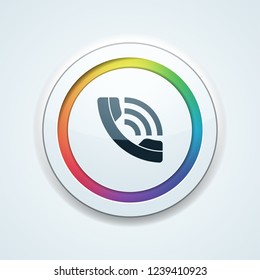 Contact Call Phone button illustration