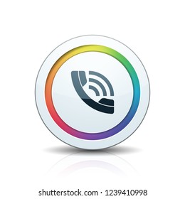 Contact Call Phone button illustration