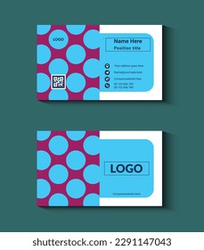 contact card and visiting card