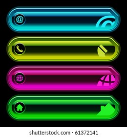 Contact element set for design.