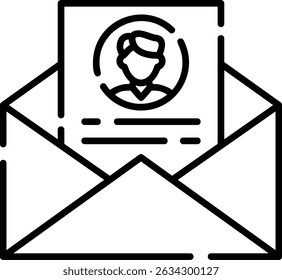 Contact Email New Creative Icon Design Vector