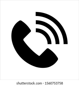 Contact As Flat Icon Solid Style, easy to change colour and size