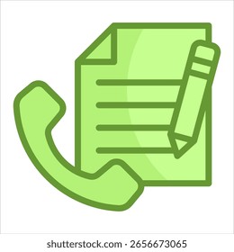 Elemento De Ícone De Formulário De Contato Para Design