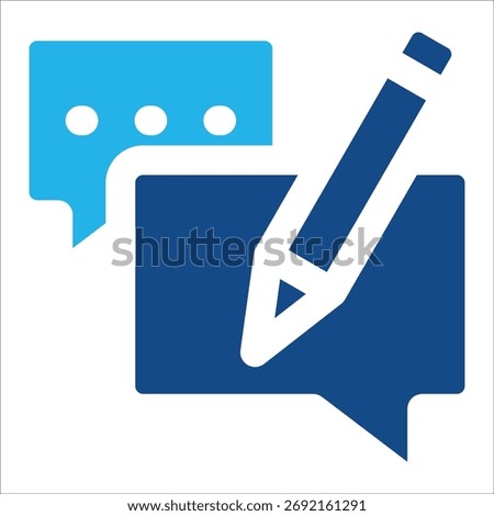 Contact Form Icon Element For Design