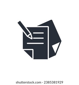 contact form icon. vector.Editable stroke.linear style sign for use web design,logo.Symbol illustration.