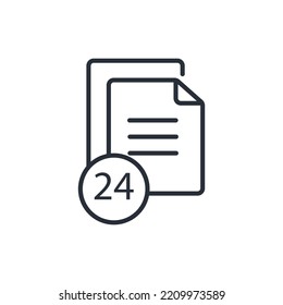 contact form icons  symbol vector elements for infographic web