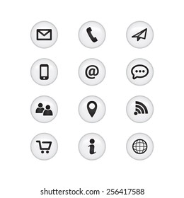 Contact Glass Icons