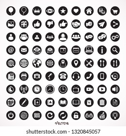 Contact glyph icons, Contact us icons. Simple vector icons set on white background. Phone, smartphone, email, location, house, globe, address, chat, communication.