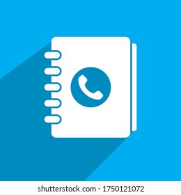 Icono de contacto, icono de dirección