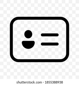 icono de contacto, vector de mensajería de chat